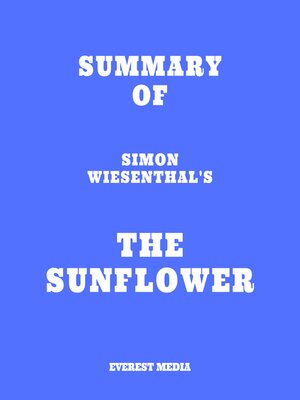 cover image of Summary of Simon Wiesenthal's the Sunflower